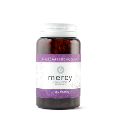 Organic Black Grape Seed Oil Capsules